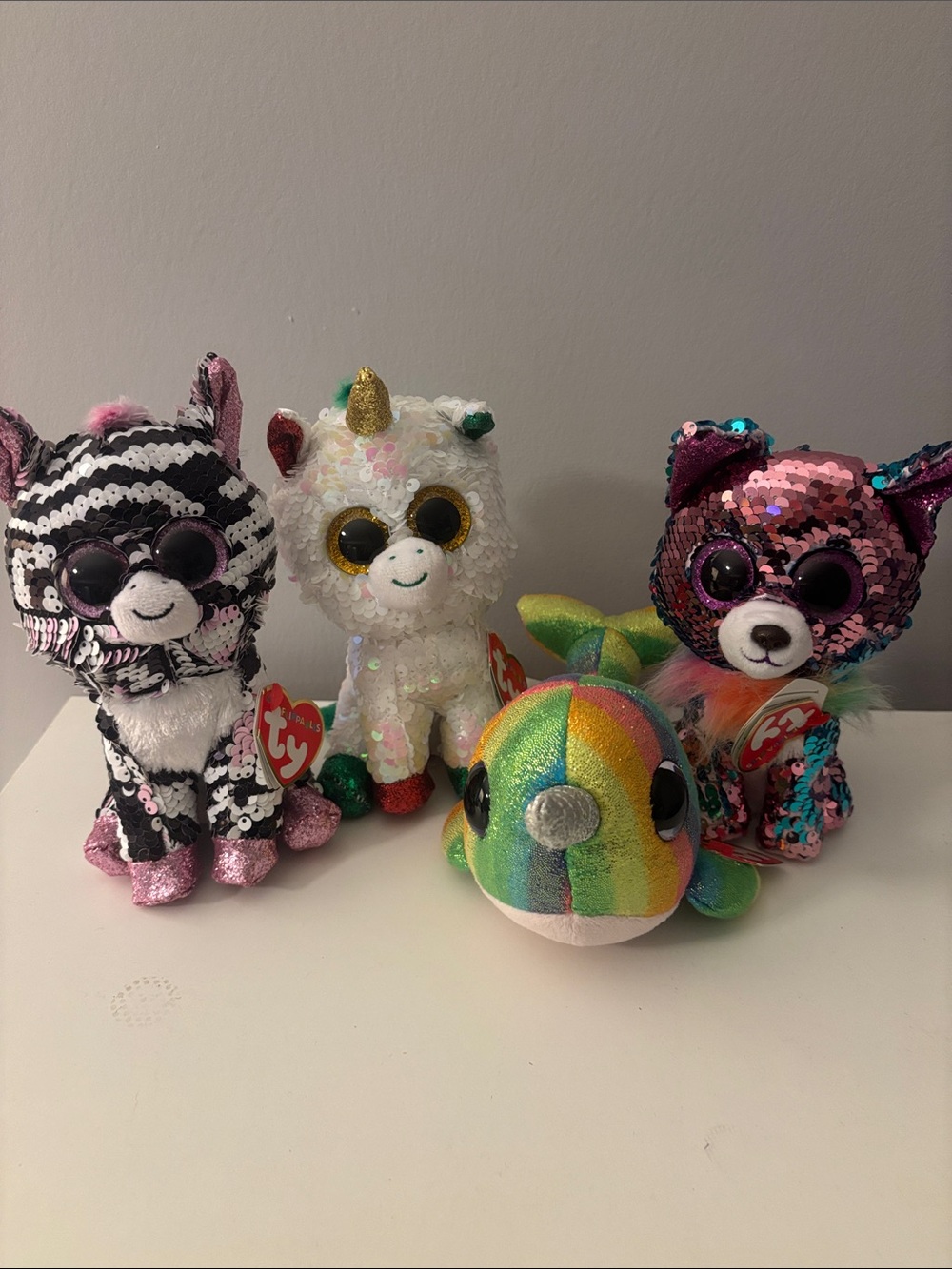 Ty Sequin Plush Pets Assortment - Multicolor